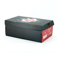 Gran oferta, Material corrugado duradero, soporte de impresión Premium, caja de zapatos personalizada de varios tamaños para comercio electrónico y embalaje al por menor