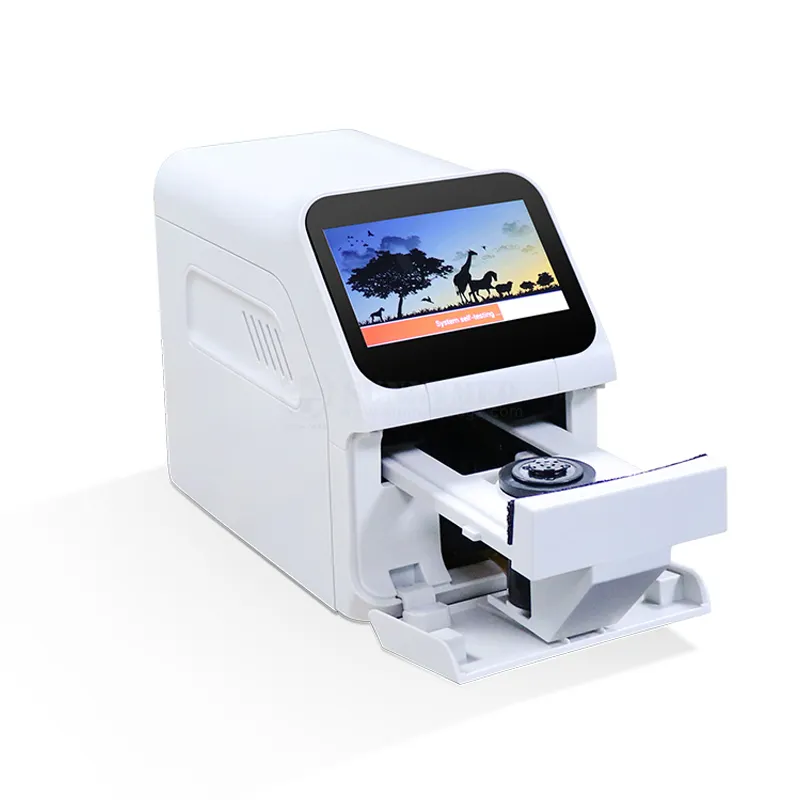 SUNNYMED SY-B173V September promotion on Full Automatic Animal Hematology Dry Chemistry Analyzer with Build in /External Scanner
