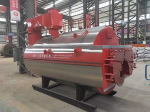 Chaudière à vapeur industrielle au gaz/au mazout de haute qualité, vente directe d'usine WNS, utilisée pour les chauffages industriels - Product Image 5