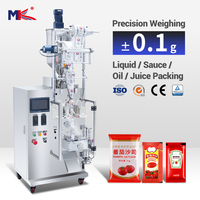 Machine de remplissage et de scellage automatique de sachets de sauce tomate, miel, ketchup, sirop, crème, en acier inoxydable 304, haute vitesse, scellage à chaud