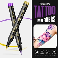 Offre Spéciale – Marqueurs de Peinture Corporelle à Pointe Souple 12/24 Couleurs, Stylos Tatouage Temporaire Effaçables, Kit de Marqueurs Graffiti DIY pour Festivals et Fêtes, Utilisation Quotidienne