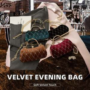 Bolso indio artesanal de PU adornado con perlas, ideal para bodas y fiestas. Bordado, proveedor mayorista para los - Product Image 2