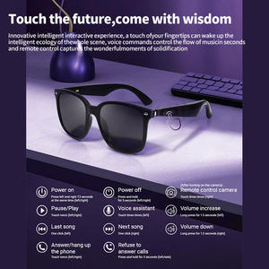 Protección UV Len Carga magnética Ai Traducción inteligente Navegación Gafas de sol GY500 Captura DE FOTOS remota Gafas inteligentes - Product Image 6