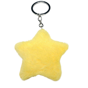 Llaveros de peluche de estrella para mujer, bonitos llaveros de regalo para amigas, niñas, familiares, ella, adolescentes y de estilo dulce - Product Image 2