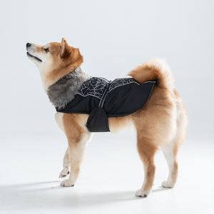 Abrigo Impermeable para <span class=keywords><strong>Perro</strong></span> al por Mayor, Chaqueta de Invierno de Lujo Personalizada con Cuello de Piel Reflectante - Product Image 1