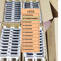 ST10000VX0004 10TB Internal Used Monitor 3.5" HDD SATA 6Gbps 7200RPM 256MB Cache 24/7 Surveillance Mendukung 64 Kamera HD