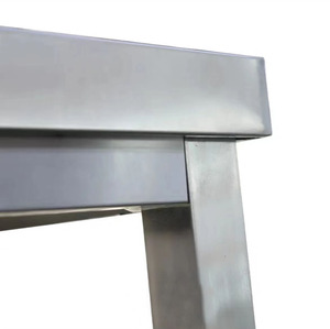 VICTORY KITCHEN 20% de descuento Mesa/Banco de acero inoxidable mesa de trabajo con salpicadero sin ruedas para equipo de cocina - Product Image 5