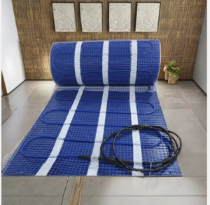 Tapis chauffant pour sols industriels, double cœur, câble de 0,5 m, diamètre 4-5,0 mm, matériau PVC résistant à l'eau, garantie 1 an, appartement, hôtel - Product Image 3