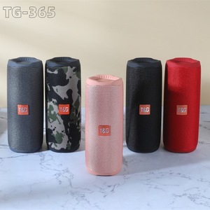 TG365 pour haut-parleur portable étanche en plastique avec lumière colorée, double haut-parleur extérieur TWS, audio coupleté, <span class=keywords><strong>subwoofer</strong></span> puissant pour voiture - Product Image 1