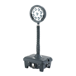 Projecteur <span class=keywords><strong>mobile</strong></span> LED avec luminosité réglable, autonomie de 8h à 40h, indice de protection IP65, 27W, batterie rechargeable 14.8V 10Ah, charge rapide - Product Image 6