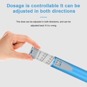 Customizable Adjustable Dose Cartridge <b>Pen</b> 3ml for Cosmetic Liquid Application OEM Reusable Metal Refillable Injection Device - Product Image 5