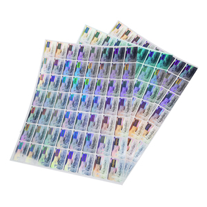 Tùy Chỉnh Ba Chiều Mylar Túi Giấy Chứng Nhận Lưới Cảnh Báo Vải Thương Hiệu Logo Bạc Ba Chiều 3D Nhãn Tự Dính <span class=keywords><strong>Sticker</strong></span> In - Product Image 5