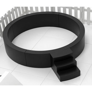 Juguete de Madera Negro de Primera Calidad para Niños, Modelo TG1204, con Capacidad para 100-500 kg, para >10 Pasajeros, para Uso en Interiores - Product Image 5