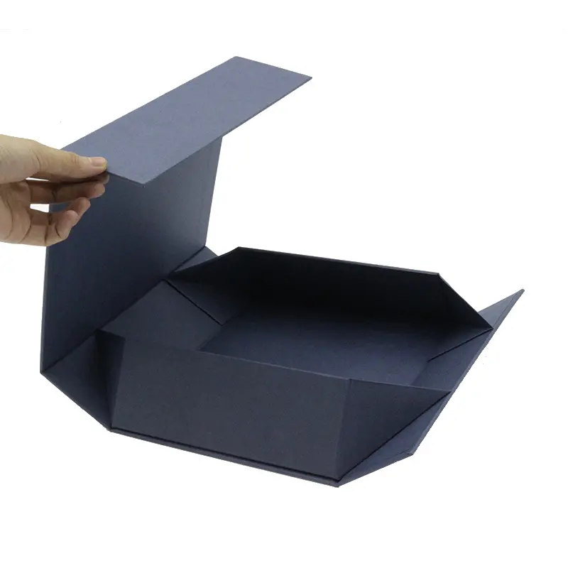 Benutzer definierte Geschenk Magnet verpackungs boxen Logo Luxus recycelt faltbar islamisch mit Damen bekleidung Papier boxen