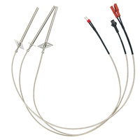 Sonde de température PT100 PT1000 RTD, sonde de remplacement pour barbecue, pour grillades au bois, fumoir, four