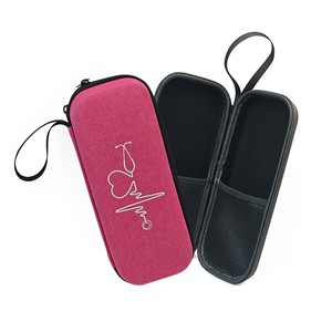 Estuche de transporte de estetoscopio portátil dual de clase III personalizable, carcasa dura clásica de médico, característica a prueba de golpes, EVA duradera - Product Image 3
