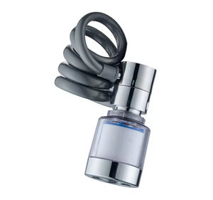 Accessoires modernes <span class=keywords><strong>de</strong></span> robinet <span class=keywords><strong>de</strong></span> cuisine en ABS réglable à 360 degrés sortie d'eau <span class=keywords><strong>de</strong></span> <span class=keywords><strong>bouche</strong></span> <span class=keywords><strong>de</strong></span> cascade pour une utilisation en appartement - Product Image 1