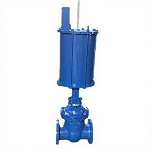 Vanne à opercule pneumatique préférentielle Z641Y en acier au chrome-molybdène pour triple alimentation en eau et drainage - Product Image 1