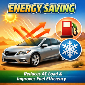 Pellicola Solare per Finestrini Auto <span class=keywords><strong>di</strong></span> Alta Qualità, Visione Ultra HD 1.52*30M, Resistente al Calore, Protezione della Privacy, Pellicola Nano Ceramica - Product Image 3