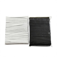 Attaches en papier kraft de qualité supérieure, de qualité alimentaire, pour la fermeture des sacs à pain de boulangerie, emballage et scellage
