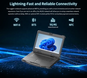 Rugged <b>Laptop</b> Fully Extreme I5 12th 7 Industrial Computer 15.6 Inch Notebook Dual Battery IP65 Waterproof Ruggedized Rugged Lapt - Product Image 3
