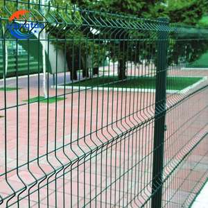 سياج معدني مجلفن مطلي بالبي في سي ثلاثي الأبعاد بتصميم V مقاس 50*200 ملم، سياج شبكي ملحوم ثلاثي الأبعاد، ألواح سياج حدائق منحنية ثلاثية الأبعاد للزينة - Product Image 4