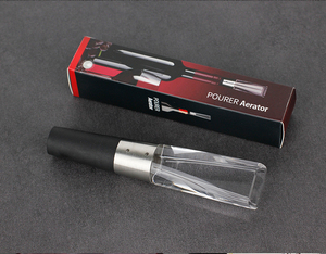 La nuova Idea regalo per il regalo di natale aeratore per vino in vetro e tappo versatore di aerazione portatile per forniture per feste - Product Image 2