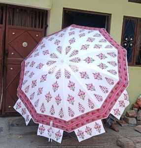 Parasol pliant vintage de 72 pouces en tube de fer Hayaat Craft G3, simple, pour extérieur et plage, décoratif pour fêtes, motif soleil indien, pour jardin - Product Image 5