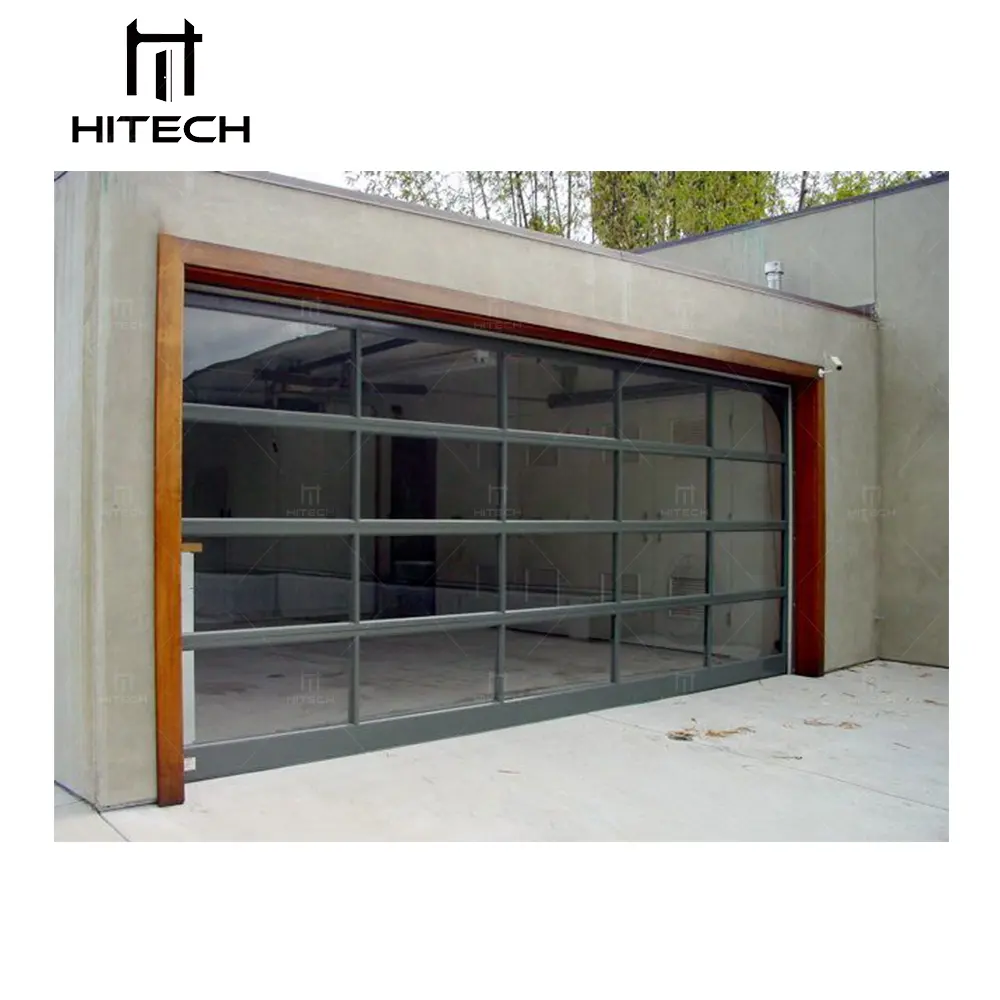 Hitech Residential Aluminium Rollladen Garagentor Automatisches Garagentor für Häuser