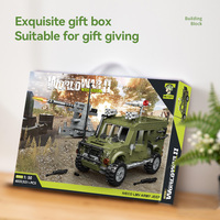 CAYI 2025 Serie Militar de la Segunda Guerra Mundial, Iveco LMV, Jeep del Ejército, Bloques de Construcción de la Segunda Guerra Mundial, Ladrillos de Construcción, Juguetes, Regalo para Niños