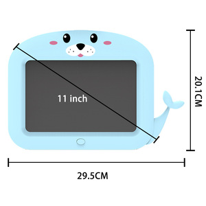 11-inch Mới phim hoạt hình LCD bằng văn bản Hội Đồng Quản trị cho trẻ em nhựa drawboard với hiển thị tin nhắn và graffiti sơn - Product Image 2