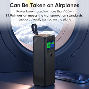 Ondersteuning Oem Merk 27000Mah 140W High-Speed Draagbare Oplader Usb A + C Poort Pd 3.1 Snel Opladen Power Bank - Product Image 2