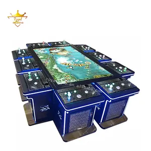 Máquina de jogo de peixes de melhor qualidade, kit de jogo de peixes rei leão, mesa de arcade para atirar peixes