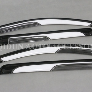 อุปกรณ์ตกแต่งภายนอก บังแดด/กันสาดหน้าต่าง พลาสติก ABS สำหรับมิตซูบิชิ มอนเตโร/ปาเจโร สปอร์ต ปี 2016 - Product Image 4