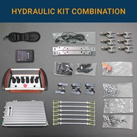 Système de télécommande hydraulique haute précision à six joysticks, garantie 2 ans, pour plateforme de travail aérien et véhicule basse altitude, Chine