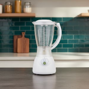 Blender portable JIZYA, capacité de 1,5 L, 4 lames, 3 vitesses, commande par bouton, 200 W, multifonctionnel, utilisation domestique, mixeur à fruits - Product Image 2