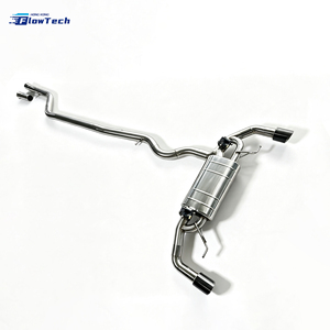 ระบบท่อไอเสียแคทแบคสมรรถนะสูงสำหรับ BMW M235i M135i F21 F20 N55 3.0T ผลิตจากสแตนเลส 304 พร้อมวาล์วควบคุมเสียงแบบ Valvetronic ใช้ได้กับ OEM - Product Image 4