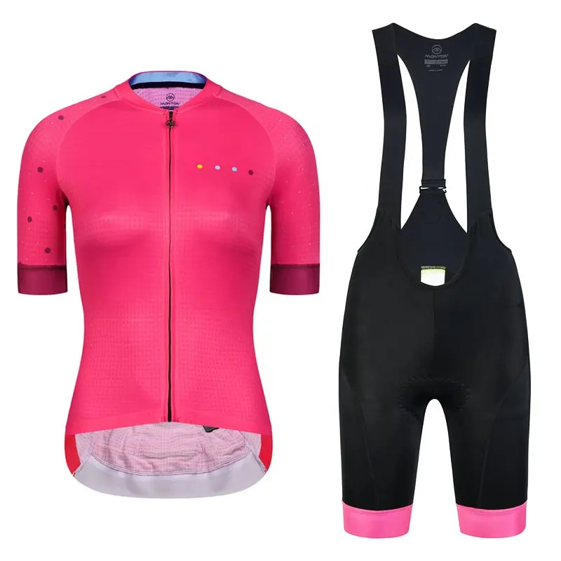 Monton Pro Sublimation Clothing Women Jersey Custom Cycling Kit