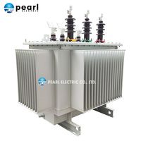 Transformateur de distribution triphasé immergé dans l'huile 35 kV, cuivre ONAN, hermétique, Dyn11, isolation de classe A, certifié IEC