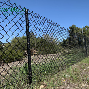 50ft CuộN PVC tráng mạ kẽm kim cương Cyclone dây lưới sử dụng Chuỗi liên kết hàng rào - Product Image 4