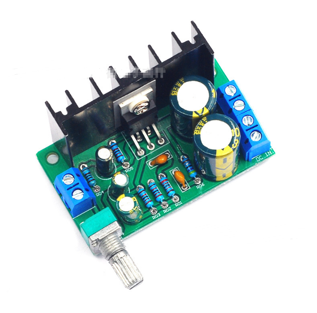 TDA2050 single channel amplifier board audio power amplifier module 1 channel single power supply 12-24V5W-120W