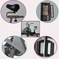 Équipement de conditionnement physique commercial Air Bike Fitness Exercice pour salle de sport
