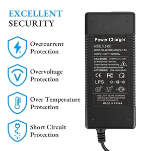 Chargeur de batterie au lithium 42V 36V 2A 1.5A pour trottinettes M365 PRO Nine Bot ES1 ES2, accessoires de chargeur de batterie de vélo électrique - Product Image 5