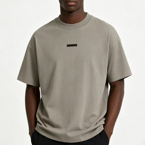 Sudadera con capucha de felpa francesa informal de 300 g/m², 100 % algodón, cuello redondo, estilo oversize, unisex, calidad excepcional. - Product Image 2