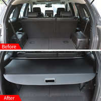 Nueva Cubierta Retráctil para Maletero Compatible con Chevrolet Captiva 2007-2016, Anti-espionaje, Imprescindible para el Interior del Auto