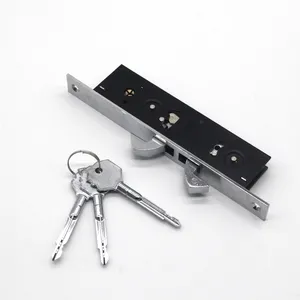 High Quality Security Hook Tongue Latch Lock Body Cylinder 5072 Lock Body Mortise Lock Body