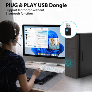 Tai nghe văn phòng chuyên nghiệp cho đội dịch vụ khách hàng không dây gọi centre tai nghe với <span class=keywords><strong>microphone</strong></span> - Product Image 3