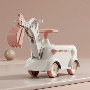 Excavadora de bebé de cuatro ruedas para niños de nuevo diseño, coche de equilibrio para niños de 1 a 6 años, Scooter, juguete de montar para niños - Product Image 1