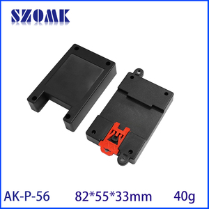 Diy Din Rail Plc 정션 박스 PCB 케이스 컨트롤 박스 온도 및 습도 센서 하우징 Plc 산업용 인클로저 82*54*32mm - Product Image 4