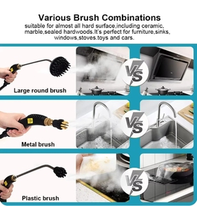 Limpiador a Vapor de Alta Presión, 2500W, Portátil, Alta Temperatura, para Hogar, Cocina, Auto, 3.0 Bar, 1.2L - Product Image 6